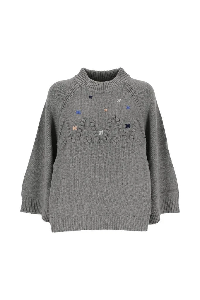 商品See by Chloé|See By Chloé Embroidered Design Knit Sweater,价格¥1743,第1张图片