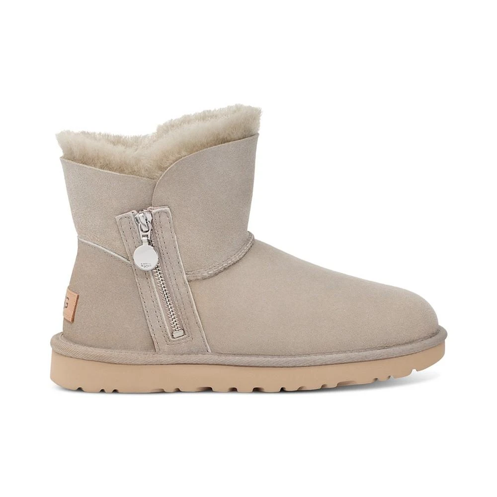 商品UGG|UGG 雪地靴UGG黑色侧面拉链款雪地靴UGG雪地靴,价格¥616,第2张图片详细描述