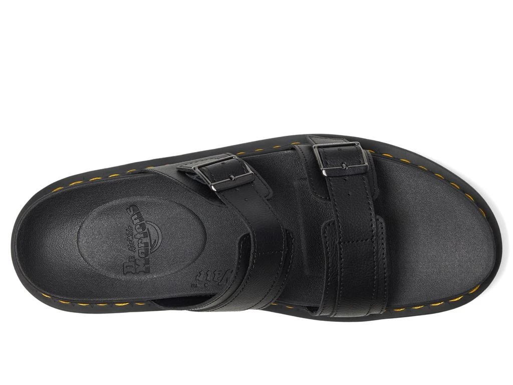 商品Dr. Martens|一脚蹬皮扣带凉鞋,价格¥812,第2张图片详细描述
