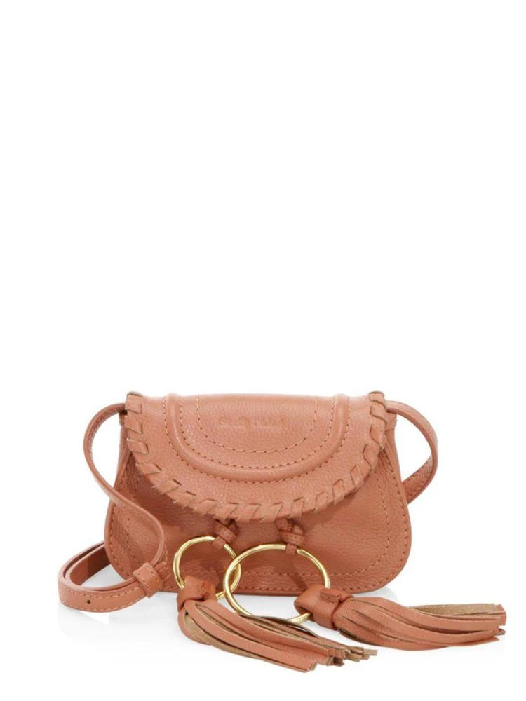 商品See by Chloé|Polly 真皮圆环流苏单肩包,价格¥2211,第1张图片