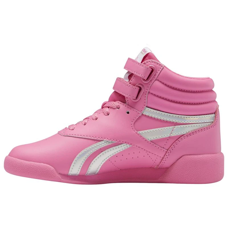 商品Reebok|Reebok Freestyle High - Girls' Preschool,价格¥426,第2张图片详细描述