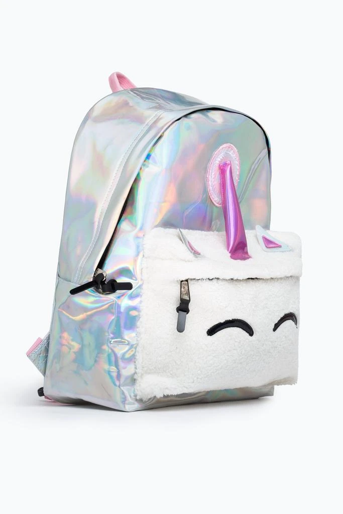 商品HYPE BAGS|HYPE UNISEX HOLOGRAPHIC UNICORN CREST BACKPACK,价格¥327,第2张图片详细描述