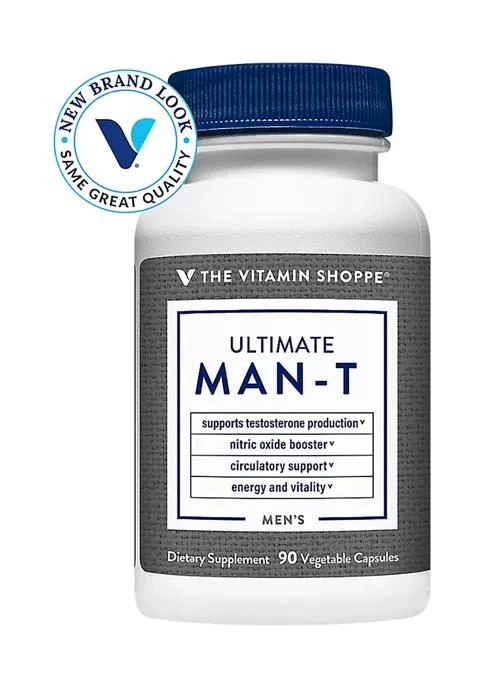 商品The Vitamin Shoppe®|Vitamin Shoppe Ultimate Testosterone For Men   Boosts Nitric Oxide 90 Vegetarian Capsules,价格¥357,第1张图片