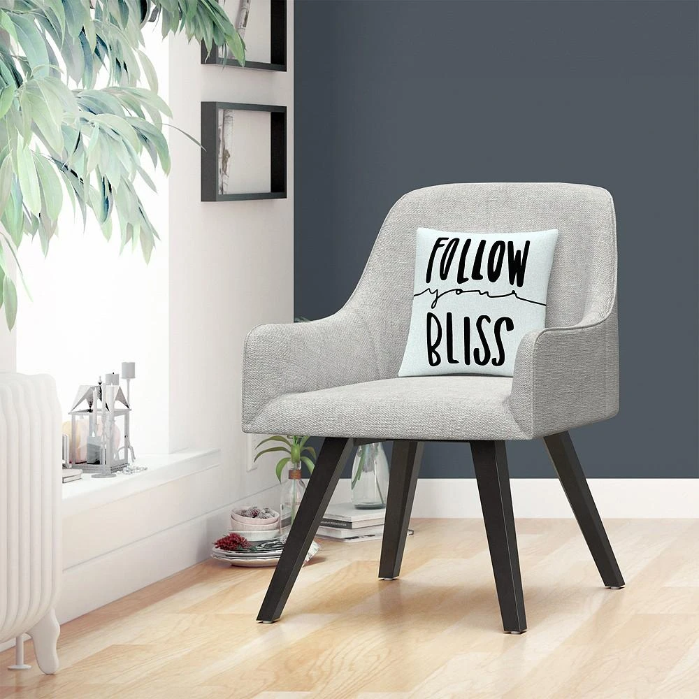 商品Baldwin|ABC Typographic Follow Your Bliss Decorative Pillow, 16" x 16",价格¥551,第3张图片详细描述