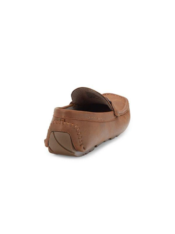 商品Tommy Hilfiger|Mancer Leather Driving Loafers,价格¥396,第3张图片详细描述