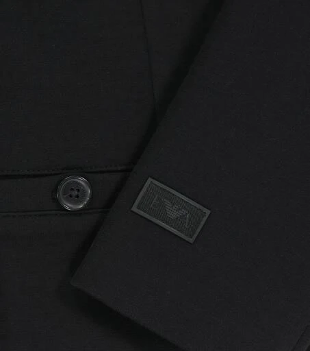 商品Emporio Armani|Double jersey cotton jacket,价格¥1037,第3张图片详细描述