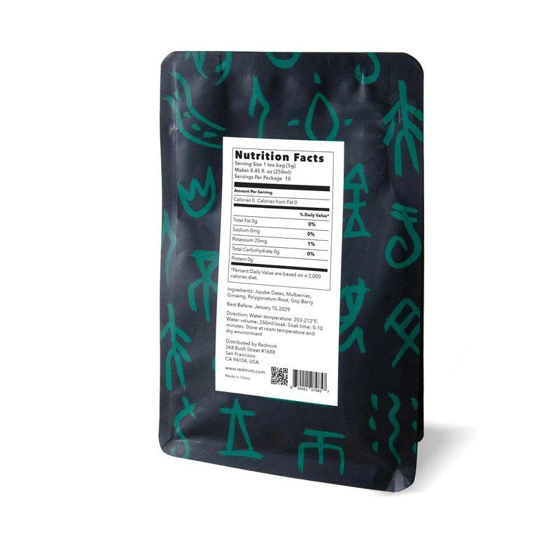 商品Redmint|Herbal Mastery Tea Brain Boost,价格¥114,第2张图片详细描述