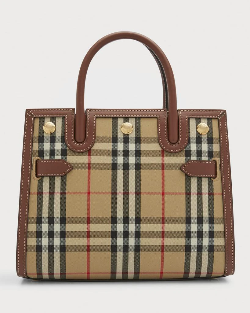 商品Burberry|Title Mini Vintage Check Tote Bag,价格¥17368,第1张图片