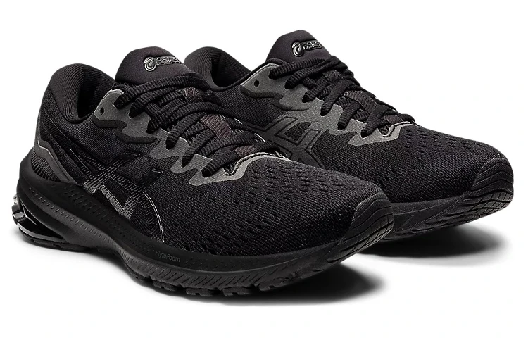 商品[国内直发] Asics|GT-1000 11 柔软舒适 织物防滑耐磨透气 低帮跑步鞋 女款 黑 D宽,价格¥459,第4张图片详细描述