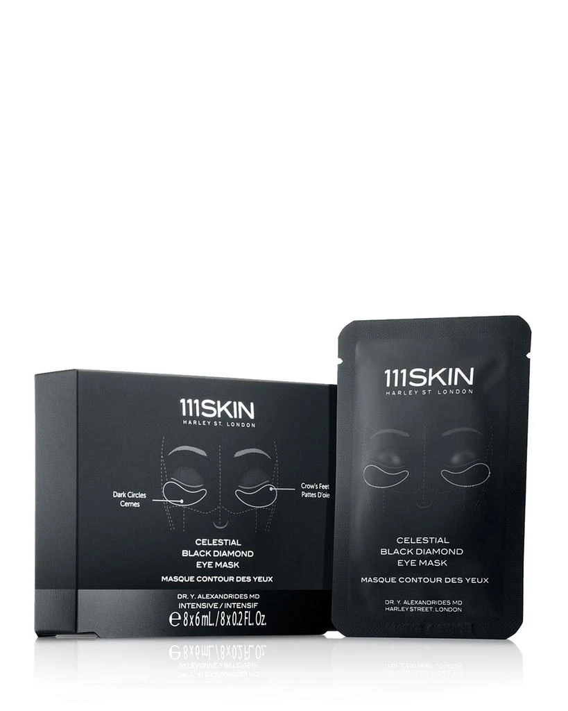 商品111skin|Celestial Black Diamond Eye Mask Box, 8 Piece,价格¥859,第1张图片详细描述