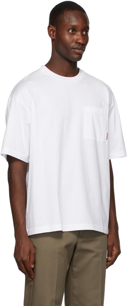White Patch Pocket T-Shirt商品第2张图片规格展示