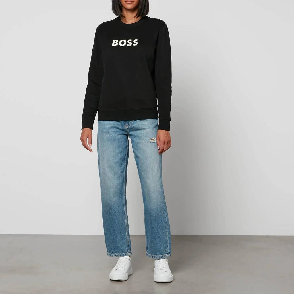 商品Hugo Boss|BOSS Women's Elaboss Sweatshirt - Black,价格¥398,第3张图片详细描述