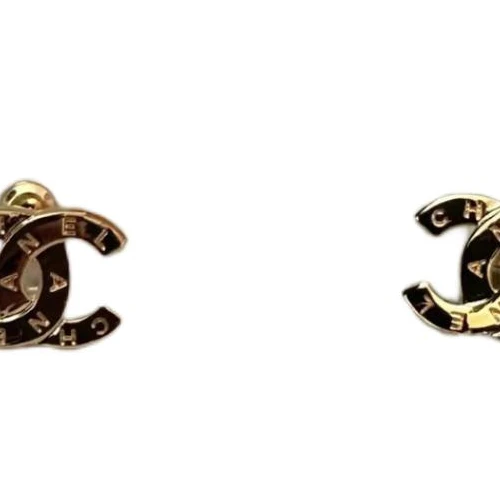 商品[国内直发] Chanel|香奈儿 双c标识装饰 - 耳环 女款 金色,价格¥5754,第5张图片详细描述