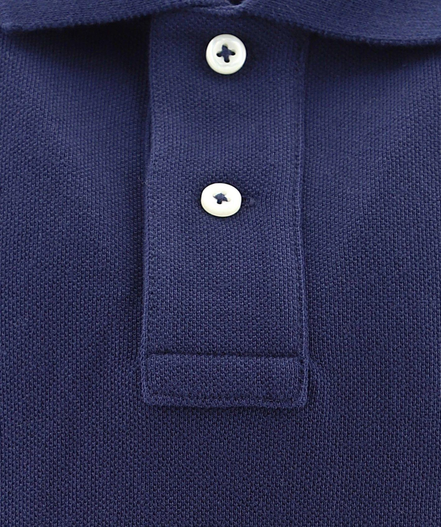 商品Ralph Lauren|Ralph Lauren 女士POLO衫 323547926004-0 蓝色,价格¥886,第4张图片详细描述