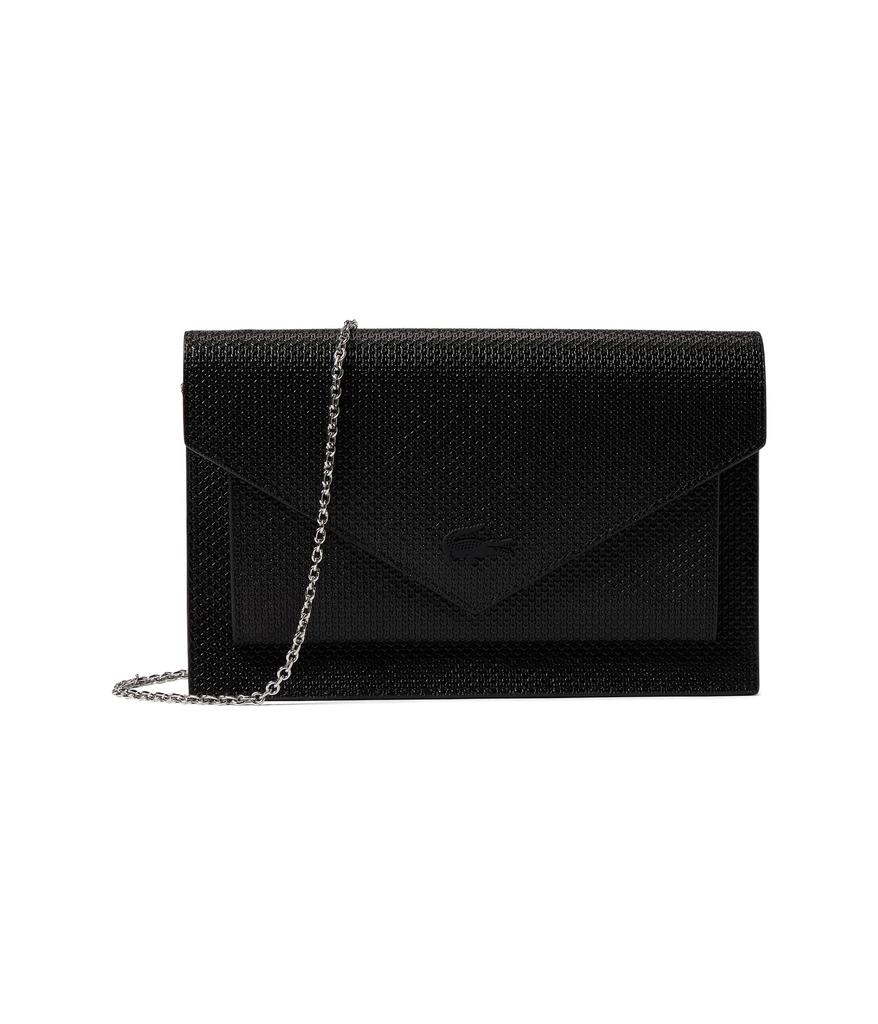 Leather Envelope Clutch with Chain Shoulder Strap商品第1张图片规格展示