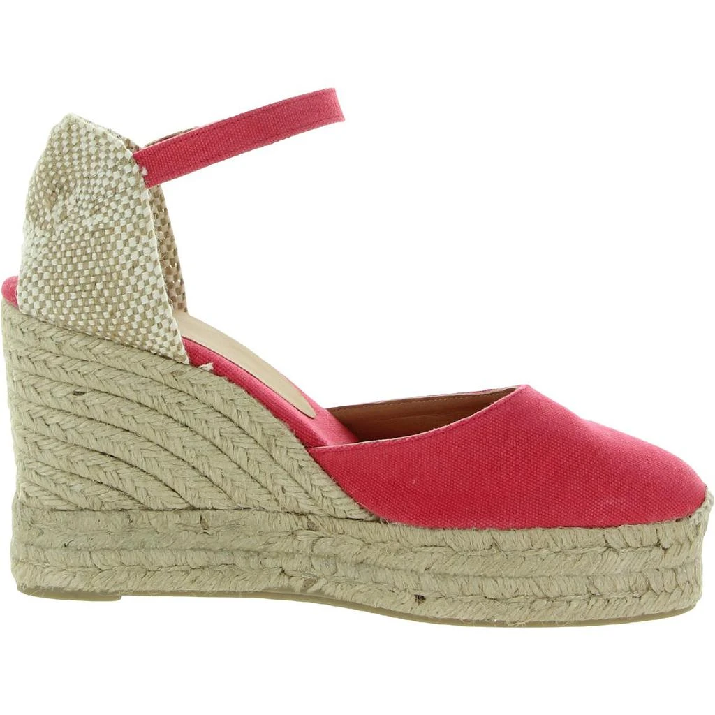 商品Castaner|Castaner Womens Carol Closed Toe Ankle Strap Wedge Sandals,价格¥284,第3张图片详细描述
