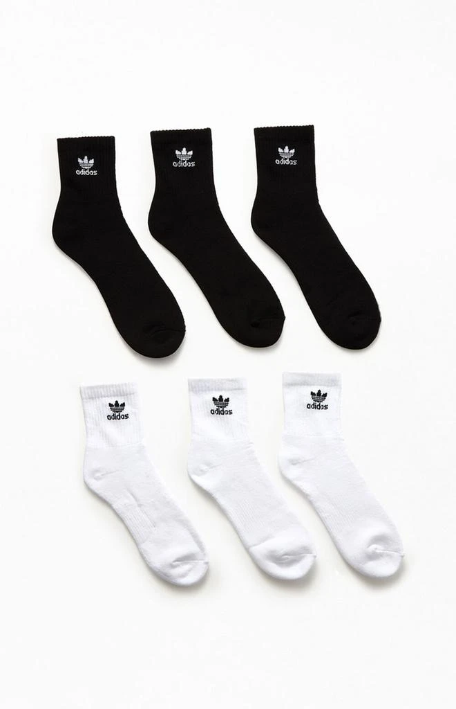 商品Adidas|6-Pack Trefoil Quarter Socks,价格¥110,第3张图片详细描述