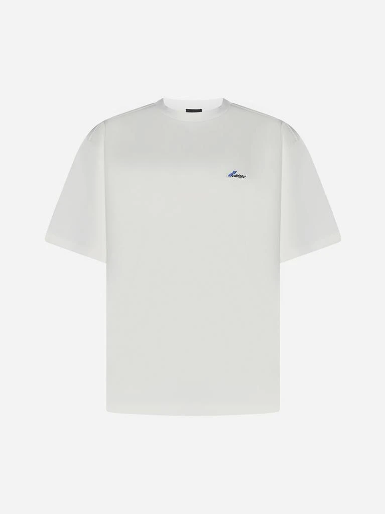 商品We11done|Logo cotton t-shirt,价格¥1529,第1张图片