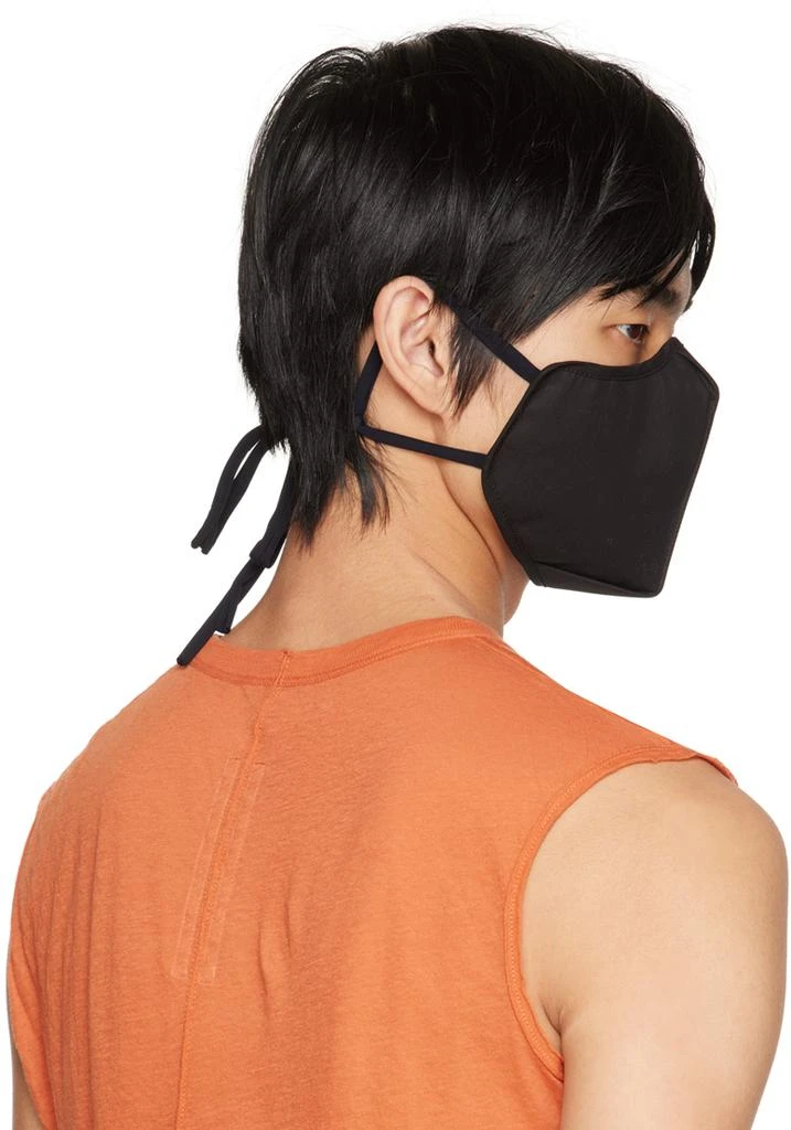 商品Rick Owens|Black Self-Tie Face Mask,价格¥132,第3张图片详细描述