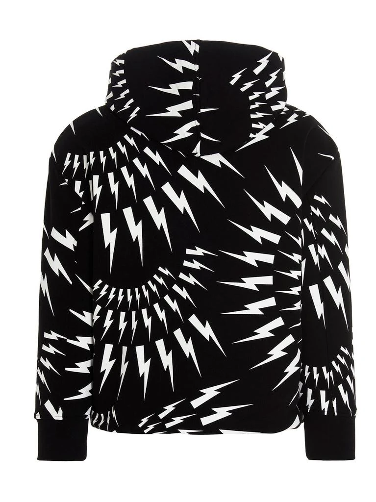 商品Neil Barrett|Neil Barrett Crazy Bolts Drawstring Hoodie,价格¥5082,第2张图片详细描述