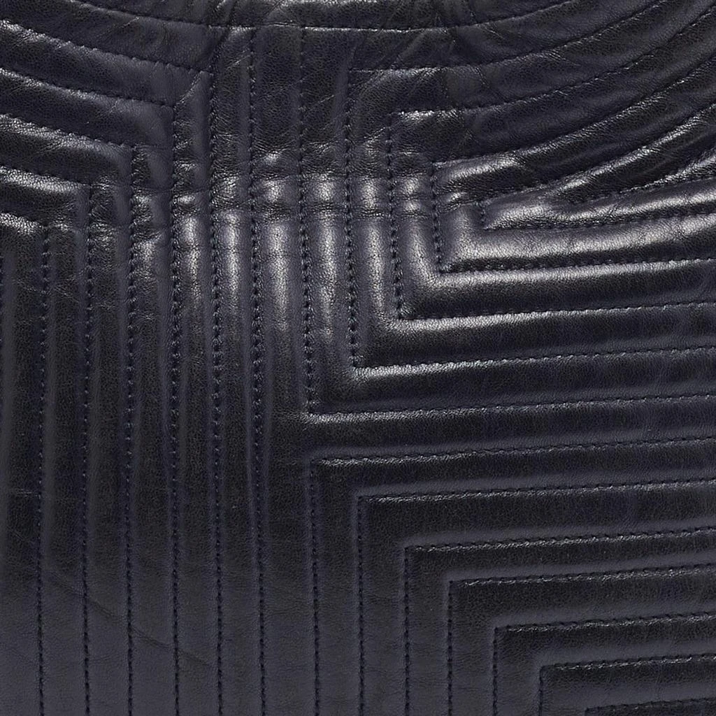 商品[二手商品] Bally|Bally Black Quilted Leather Shoulder Bag,价格¥1253,第5张图片详细描述