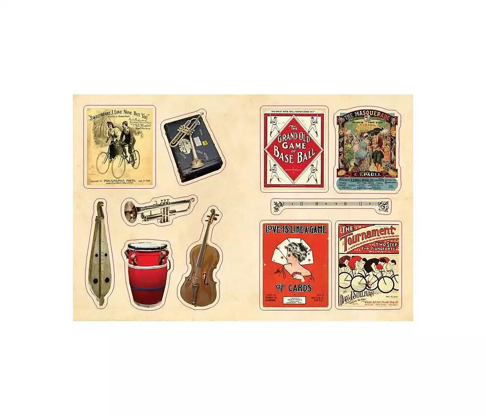 商品Barnes & Noble|Cabinet of Curiosities: Over 1,000 Curated Stickers from the Fascinating Collections of the Smithsonian by Smithsonian Institution,价格¥298,第5张图片详细描述