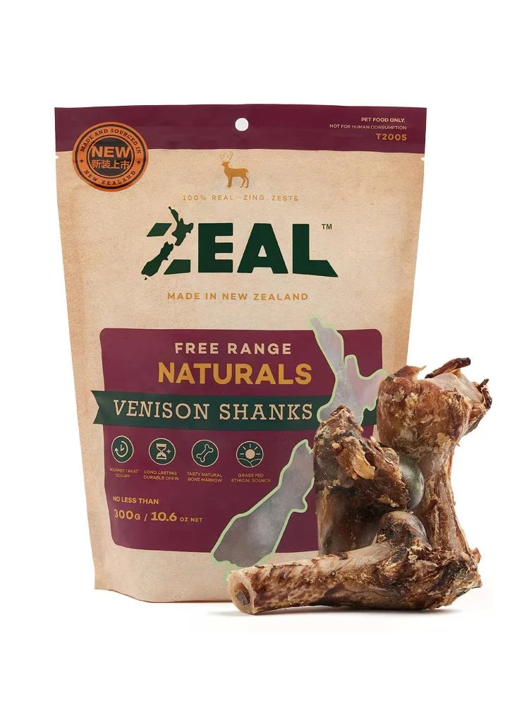 商品[国内直发] Zeal|新西兰全进口风干鹿小腿（犬用）300g,价格¥92,第1张图片