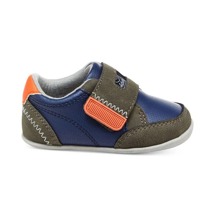 商品Carter's|Baby Boys' Every Step Stage 2 Standing Taylor Sneakers, Baby Boys (0-4) & Toddler Boys (4.5-10.5),价格¥329,第3张图片详细描述