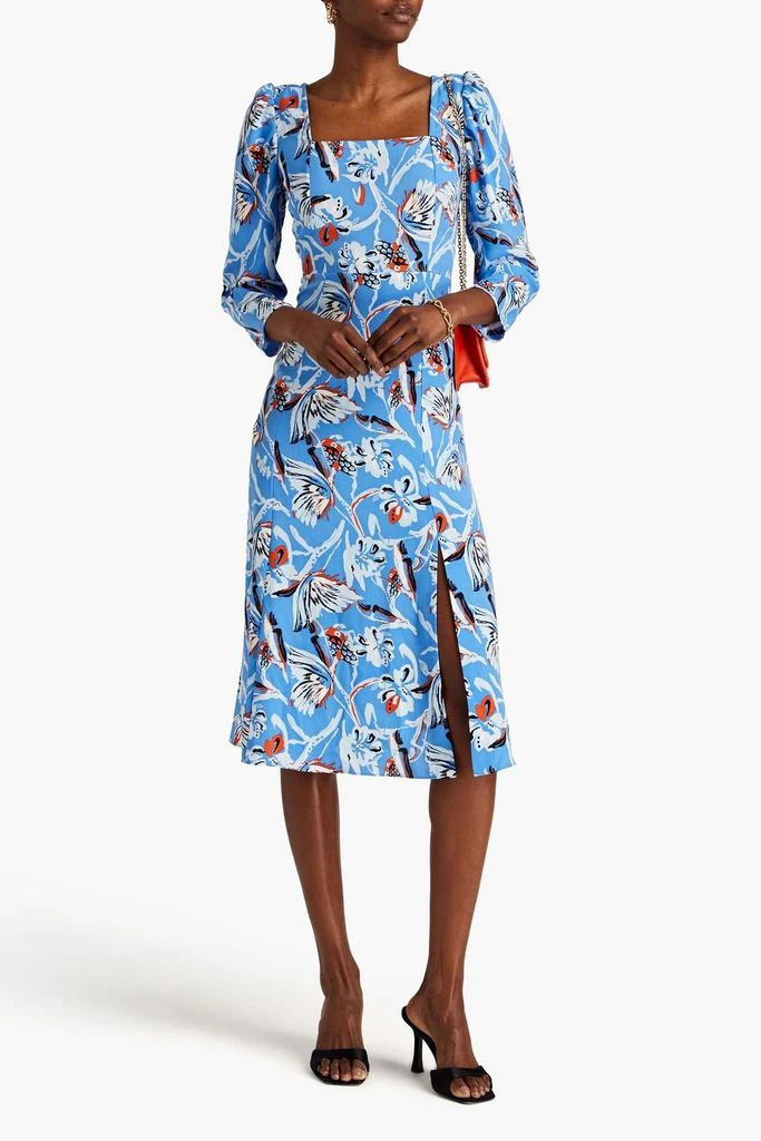 商品Diane von Furstenberg|Joanna floral-print crepe midi dress,价格¥1379,第2张图片详细描述