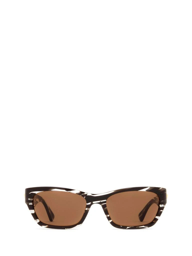 商品Bottega Veneta|Bottega Veneta Eyewear Rectangle Frame Sunglasses,价格¥2187,第1张图片