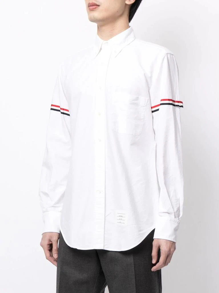 商品Thom Browne|THOM BROWNE grosgrain armband Oxford shirt,价格¥3277,第3张图片详细描述
