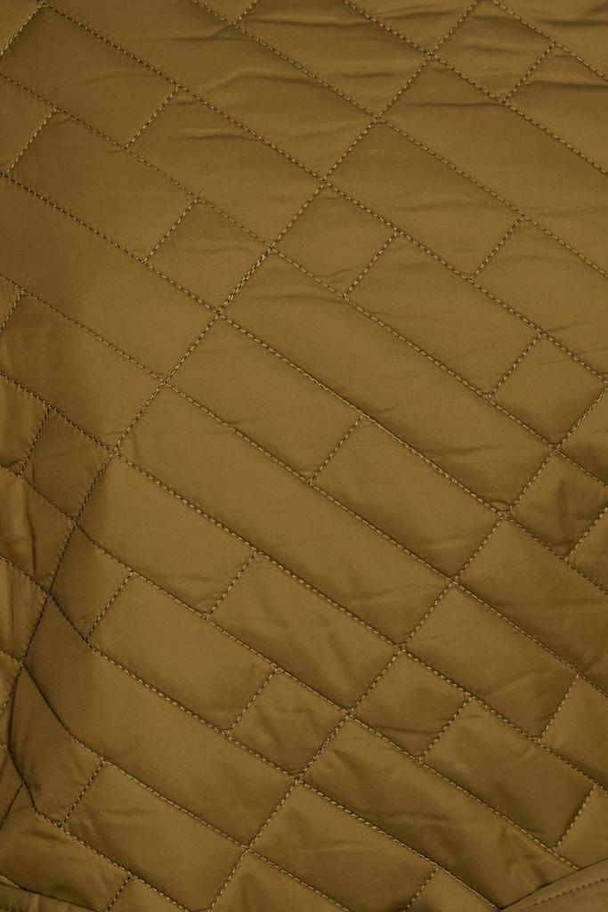 女式 腰带绗缝软壳夹克商品第4张图片规格展示