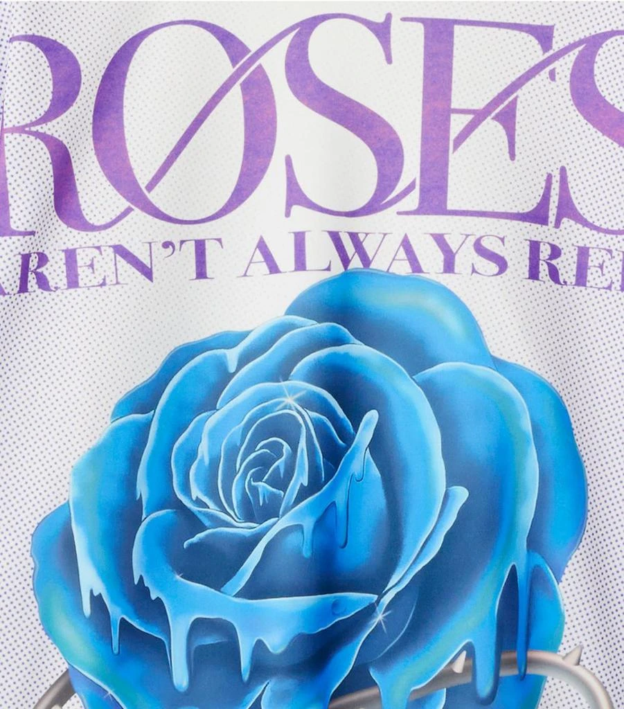 商品Burberry|Long-Sleeve Rose T-shirt,价格¥6952,第5张图片详细描述