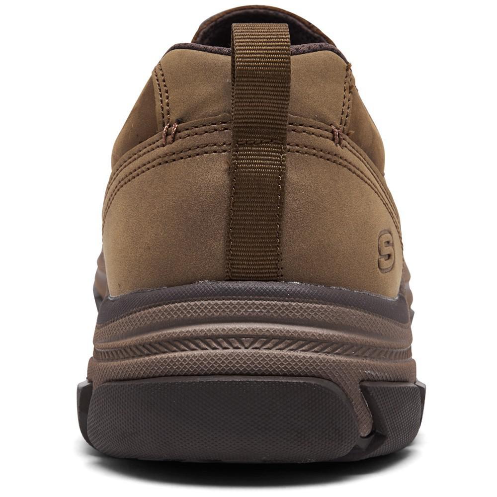 商品SKECHERS|Men's Relaxed Fit Respected - Lowry Slip-On Casual Sneakers from Finish Line,价格¥639,第6张图片详细描述