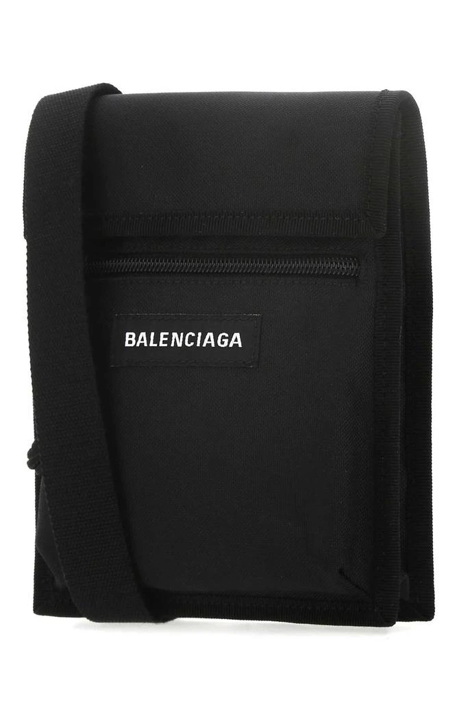 商品Balenciaga|Balenciaga Logo Print Shoulder Bag,价格¥3782,第3张图片详细描述