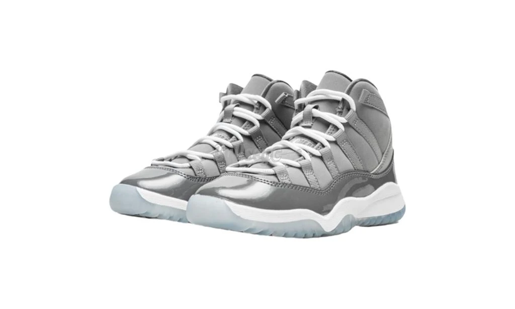 商品Jordan|Air Jordan 11 Retro "Cool Grey" Pre-School,价格¥1125,第2张图片详细描述