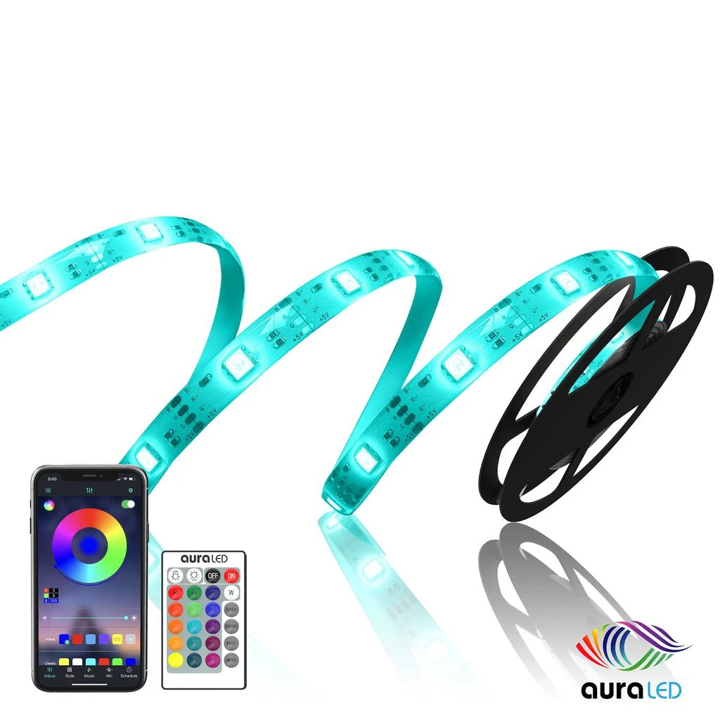 商品Tzumi|AuraLED 10ft LED Mood Light,价格¥158,第1张图片