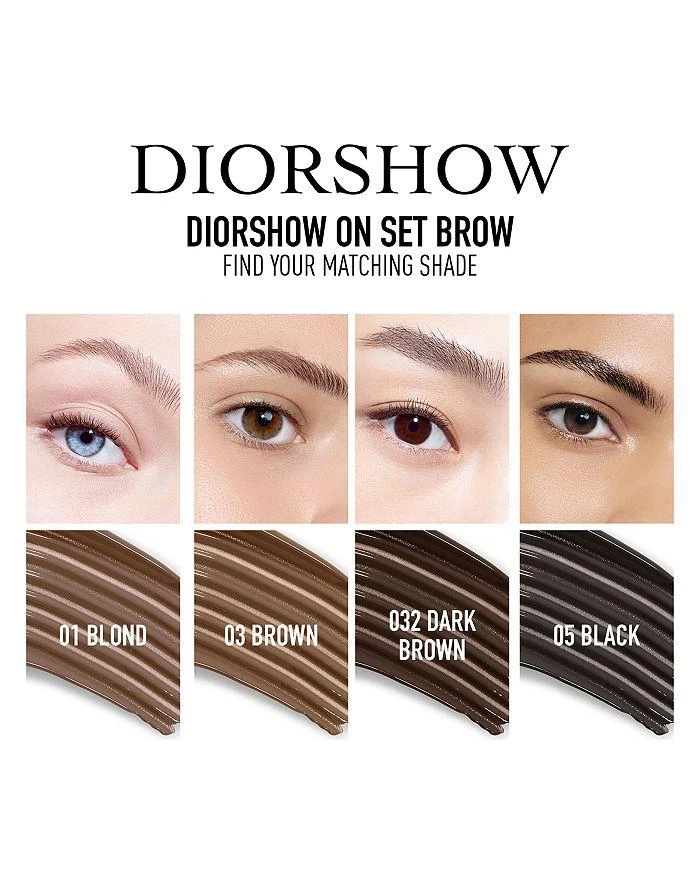 商品Dior|Diorshow On Set Brow Gel,价格¥261,第3张图片详细描述