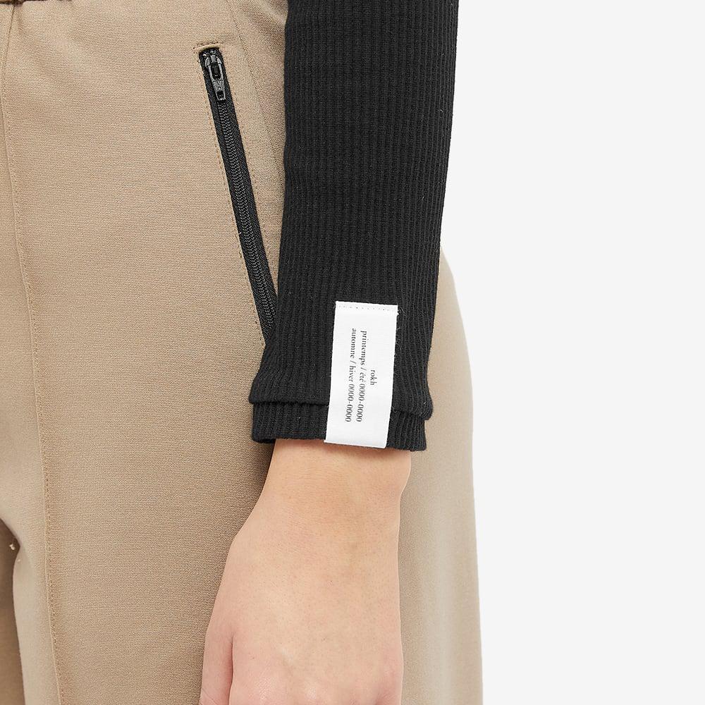 商品Rokh|Rokh Strap Jersey Top With Sleeves,价格¥1217,第4张图片详细描述