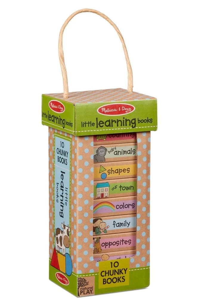 商品Melissa & Doug|Little Learning Book Tower,价格¥144,第2张图片详细描述