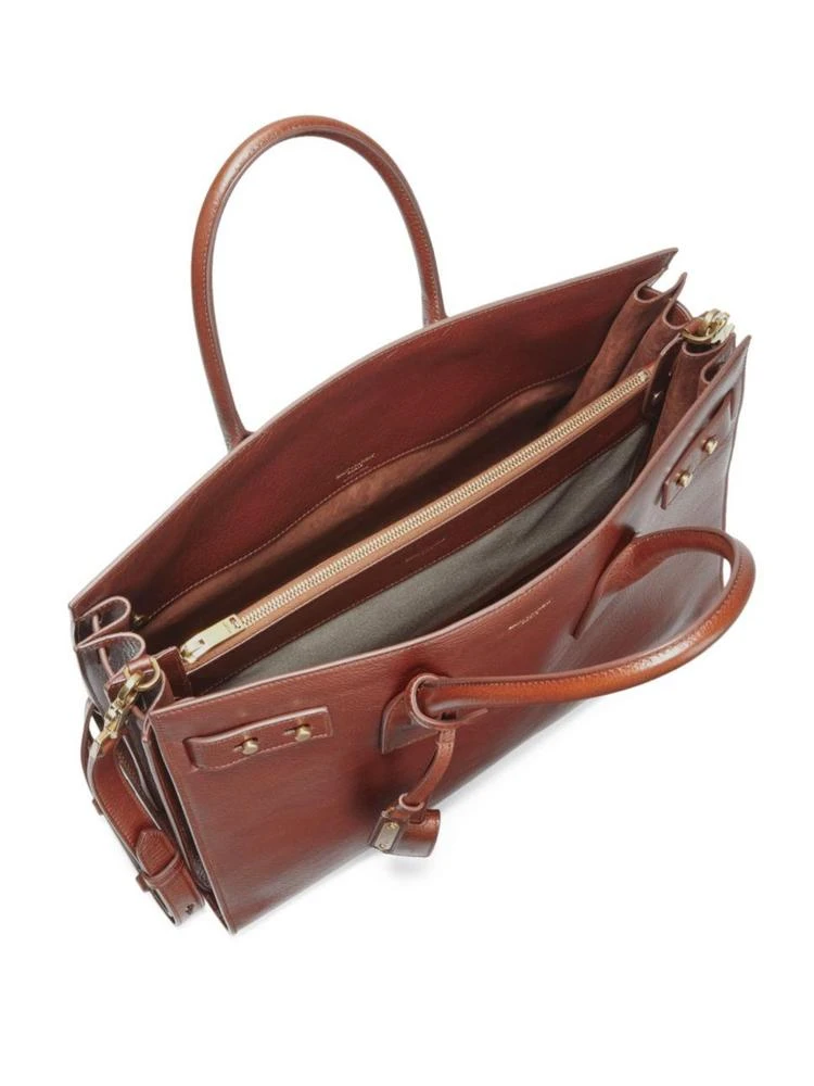商品Yves Saint Laurent|Soft Sac Leather Shoulder Bag,价格¥26601,第2张图片详细描述