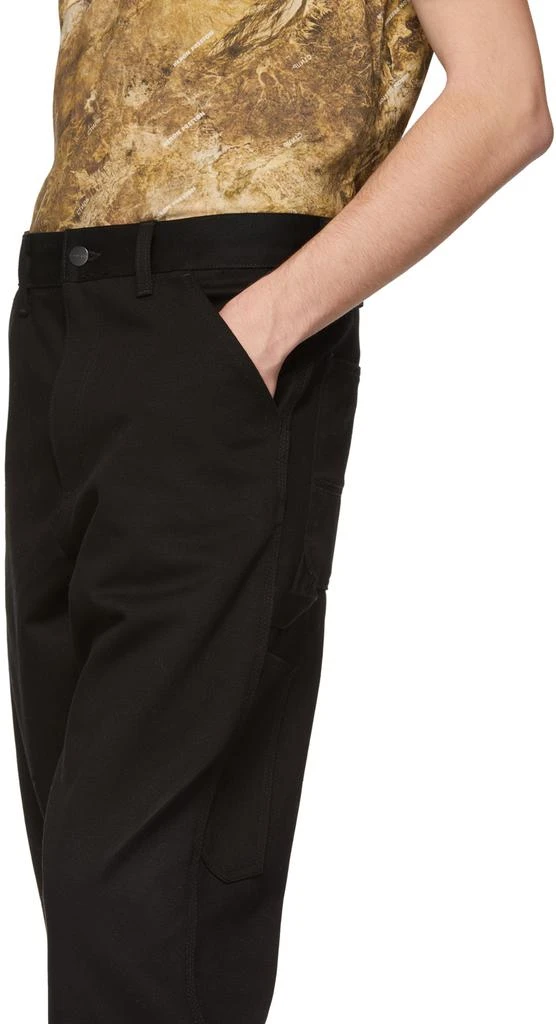 商品Carhartt WIP|Black Single Knee Trousers,价格¥574,第4张图片详细描述