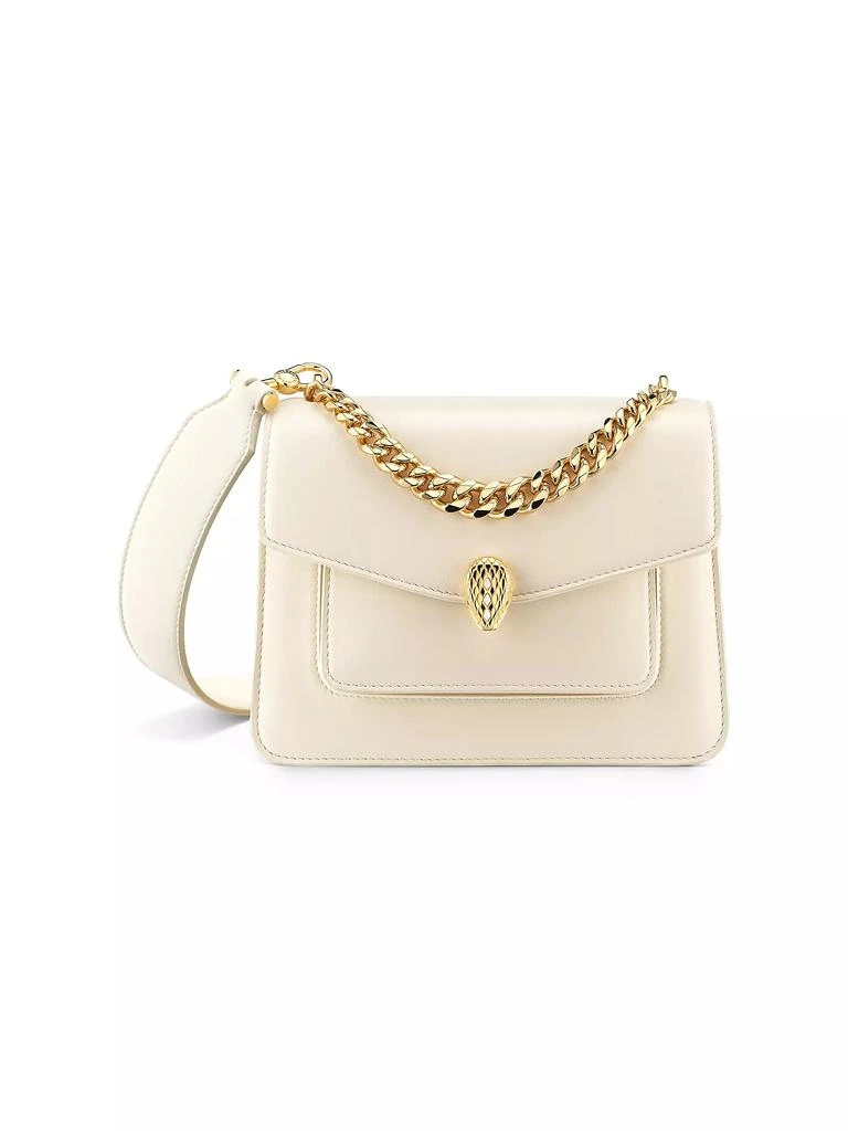 商品BVLGARI|Maxi Serpenti Leather Chain Crossbody Bag,价格¥26875,第1张图片