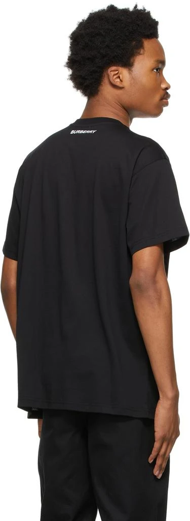 商品Burberry|黑色 Marine Sketch 大廓形 T 恤,价格¥4970,第3张图片详细描述