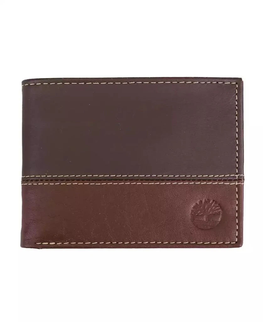 商品Timberland|Men's Two-Tone Commuter Wallet,价格¥168,第1张图片