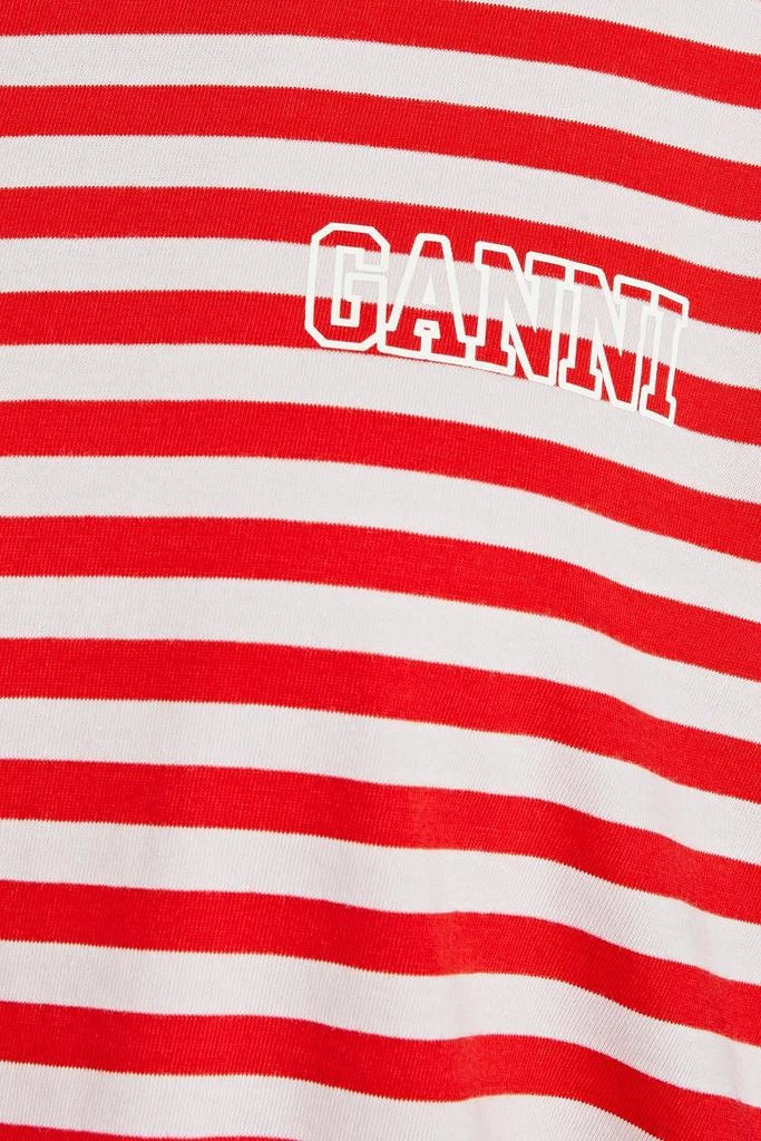 商品Ganni|Striped organic cotton-jersey top,价格¥264,第4张图片详细描述