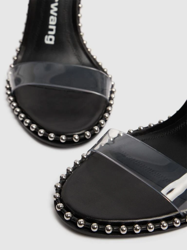 商品Alexander Wang|105mm Nova Logo Pvc Sandals,价格¥4536,第4张图片详细描述