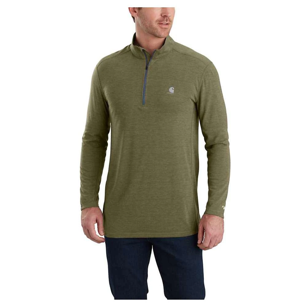 商品Carhartt|Carhartt Men's Force Extremes LS Half Zip Top,价格¥265,第1张图片
