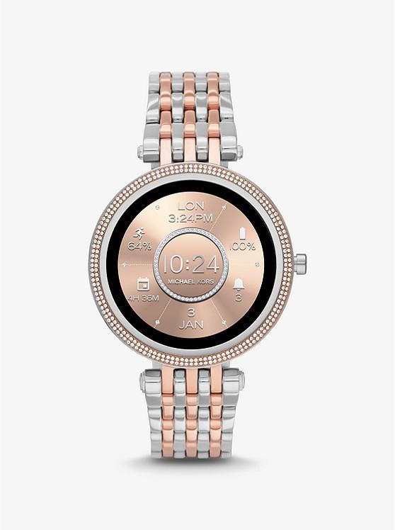 商品Michael Kors|Gen 5E Darci Pavé Two-Tone Smartwatch,价格¥2632,第7张图片详细描述