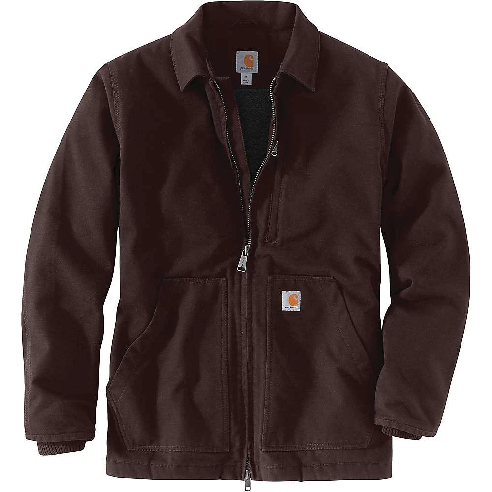 商品Carhartt|Carhartt Men's Washed Duck Sherpa Lined Coat,价格¥1057,第4张图片详细描述